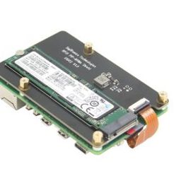 Geekworm X1002 PCIe to M.2 2280 NVMe SSD Bottom for Raspberry Pi 5-39