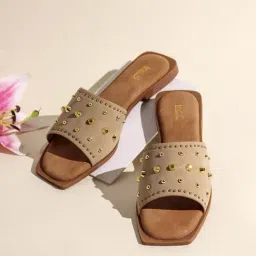 Inc.5 Women's Beige Casual Sandals-image-54
