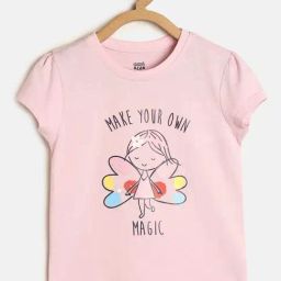 MINIKLUB Kids Pink Printed Top-picture-13
