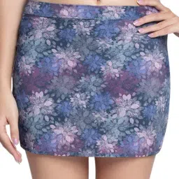 Amante Blue Printed Skirtini-image-67