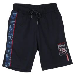 Monte Carlo Kids Navy Printed Bermuda-image-8