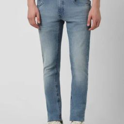 Peter England Jeans Cool Blue Skinny Fit Jeans-image-91