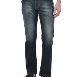 Numero Uno Dark Blue Tapered Fit Jeans-image-81