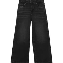 TOMMY HILFIGER Blackused Solid Wide Jeans-image-21