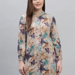 Cantabil Multi Color Regular Fit Printed Tunic-37