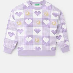 United Colors of Benetton Kids Multicolor Printed Full Sleeves Sweatshirt-image-69