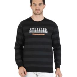 Monte Carlo Black Round Neck Sweatshirt-picture-34