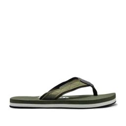 Woodland Men's Olive Green Flip Flops-image-16