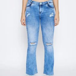 Crimsoune Club Blue Distressed Jeans-image-25