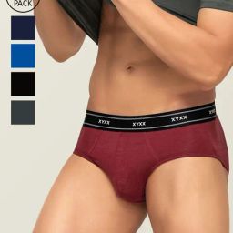 XYXX Assorted Briefs - Pack of 5-image-45