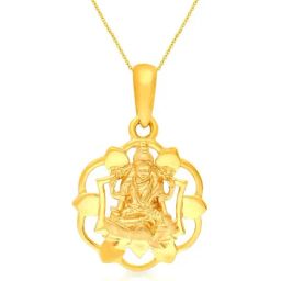 Malabar Gold and Diamonds 22k Gold Pendant without Chain for Women-picture-1