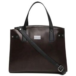 KLEIO Brown Solid Medium Handbag-picture-23