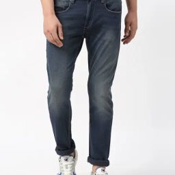 Pepe Jeans Blue Tapered Fit Low Rise Jeans-picture-31