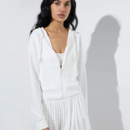 Studiofit by Westside White Ribbed-Textured Jacket-picture-23