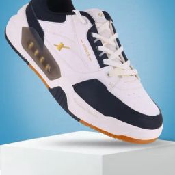 Sparx Men White Black Sneakers-image-36