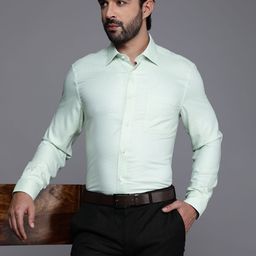 Louis Philippe Men Classic Opaque Formal Shirt-image-73