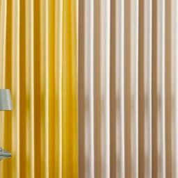 213 cm (7 ft) Polyester Semi Transparent Door Curtain (Pack Of 2) (Solid, Multicolor)-image-92
