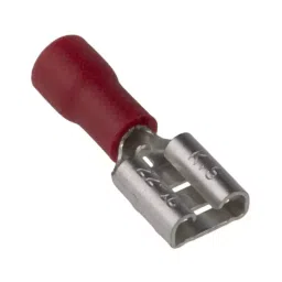 RS PRO Red Insulated Female Spade Connector, , 0.8 x 6.35 mm Tab Size, 0.5 mm² to 1.5 mm², 1788328-image-91