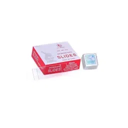 WKM 75 x 25 x 1.4 mm Glass Glass Slides KT17 (Pack of 50) with 200 Pcs Cover Slips 18 x 18 mm-21