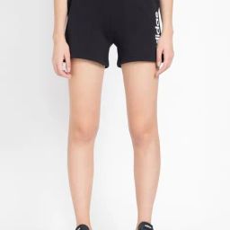 adidas Black Cotton Printed Training Shorts-picture-19