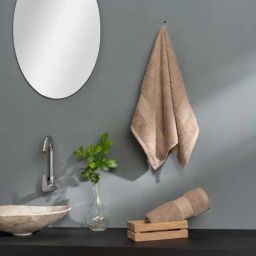 DDecor Brown Cotton 500 GSM Hand Towel - Set of 2-image-55