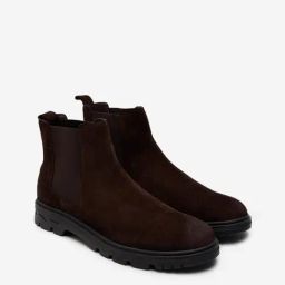 SOLEPLAY by Westside Brown Chunky Chelsea Boots-image-6