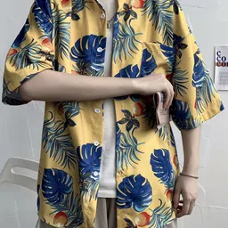Mast & Harbour Men Floral Printed Casual Shirt-picture-34