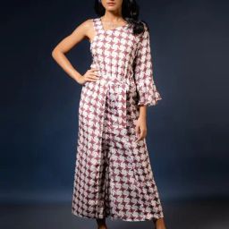 Anuja Banthia Brown Printalk Jumpsuit-image-87