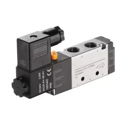 RS PRO 5/2 Pneumatic Solenoid Valve - Pilot G 1/4 RV Series Model No 2351246-40