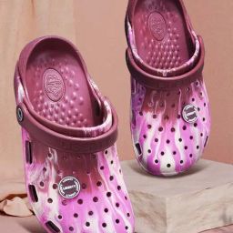 Aha by Liberty Women's Pink Back Strap Clogs-image-41