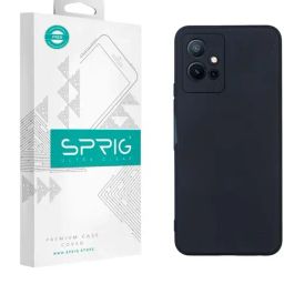 Sprig TPU Matte Back Cover for IQOO Z6 5G (Black)-image-94