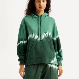 Levi's Green Tie-Dye Hoodie-image-89