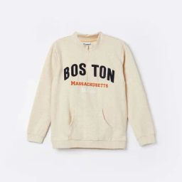 Fame Forever by Lifestyle Kids Off White Printed Regular Fit Sweatshirt-image-91