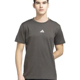 Adidas Green Regular Fit Sports T-Shirt-image-92