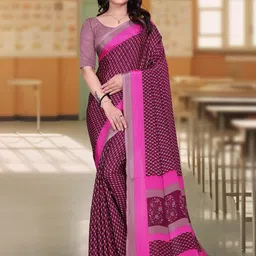 K 5 Fashion Abstract Printed Saree-picture-28