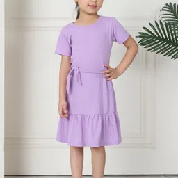 MINI & MING Flared Sleeve A-Line Dress image 1