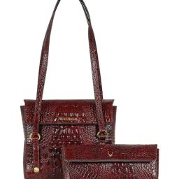 Hidesign EOSS Brown Animal Effect Medium Leather Tote-image-33