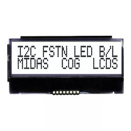 MIDAS DISPLAYS LCD, ALPHA-NUM, 16 X 2, WHITE, MCCOG21605C6W-FPTLWI-image-11