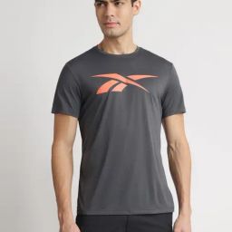 Reebok Grey Regular Fit Printed Sports T-Shirt-picture-47