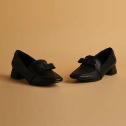 Eridani Women's Ellen Black Loafers-image-43