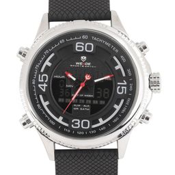 WEIDE Men Black Analogue and Digital Watch WH6306-image-31