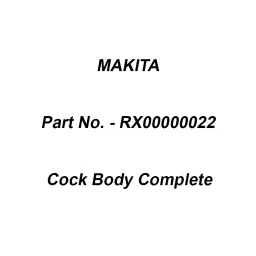 Makita Cock Body Complete Suitable For RBC411U, Part No RX00000022-45
