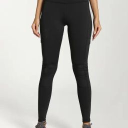 Puma Black Solid High Rise Tights-image-12