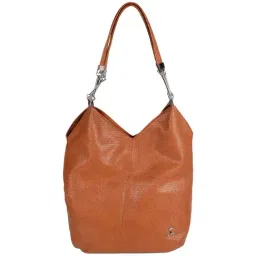 Mochi Tan Textured Medium Shoulder Handbag-picture-15