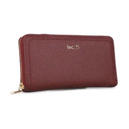 Inc.5 Red Textured Medium Wallet image 4