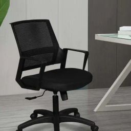 Trevi Black Solitaire Office Ergonomic Chair-picture-11
