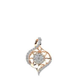 VALANOVA Women 925 Sterling Silver Diamond Pendant-image-44