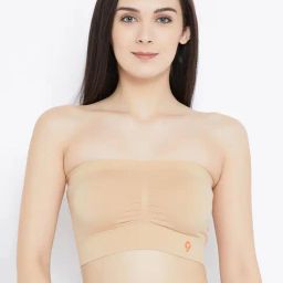 C9 Airwear Beige Logo Print Full Coverage Bralette Bra-picture-45