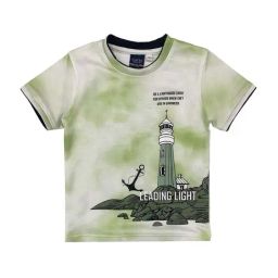 Cavio Kids Green & White Printed T-Shirt-picture-35