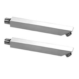 CLINTON Luxuary Sqaure Shower Arm with Wall Flange Stainless Steel 228.6 mm(9 Inch) (Pack of 2)-25